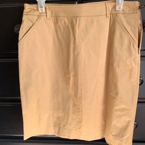 Skirt, Vintage FENDI, approx. Size 6, short (see photos), beige, cotton